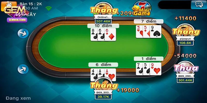 Ưu điểm của trò chơi ba cây