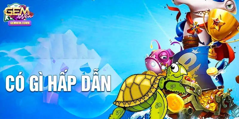 Những yếu tố thu hút game bắn cá rùa xanh