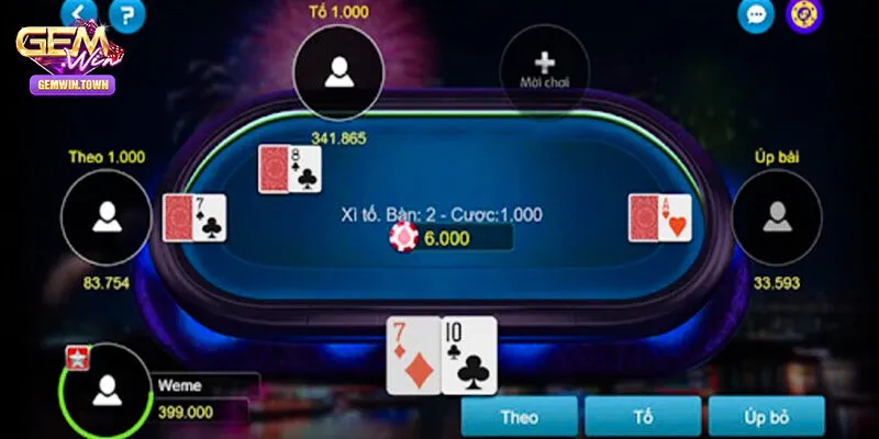 Gemwin Chia Sẻ Cách Chơi Xì Tố Từ A – Z Dễ Hiểu Cho Newbie