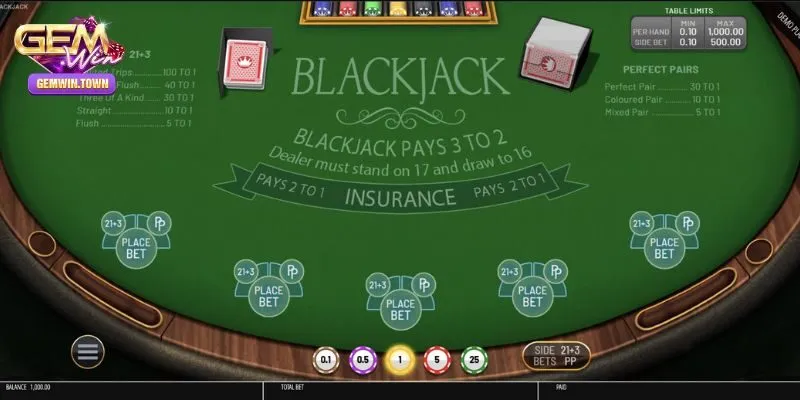 Luật chơi cơ bản của game Blackjack online