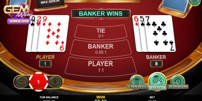 Hướng Dẫn Cách Chơi Baccarat Gemwin Từ A-Z Cho Lính Mới